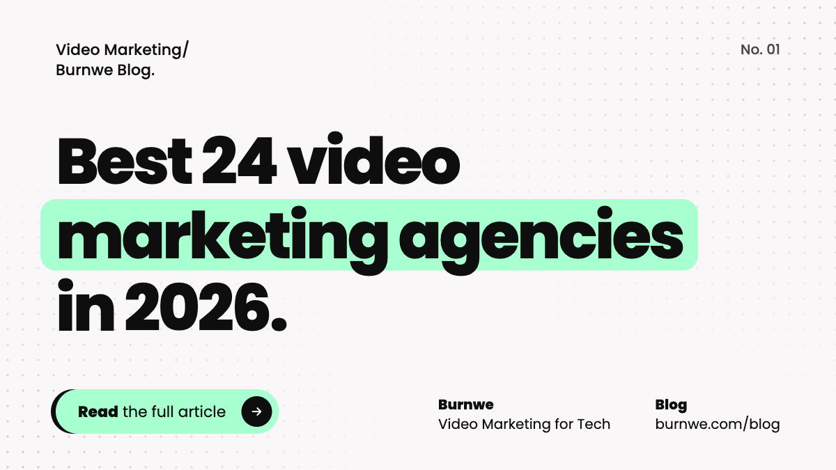 Best Video Marketing Agencies
